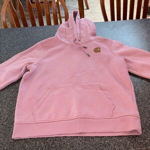Carhartt Light Pink Pullover Hoodie